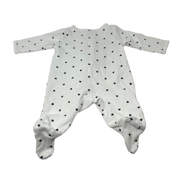 Baby Girl's - 3 Sleepers in Yellow, White with Black Designs - Size 0-3 M & 3‎ M - Picture 7 of 8